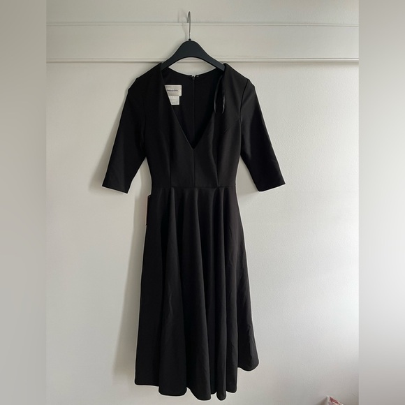 BHLDN Valdis Dress Black Size 2 NWT - Picture 7 of 16
